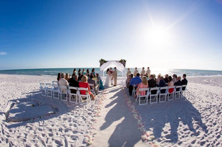 destination beach wedding in florida