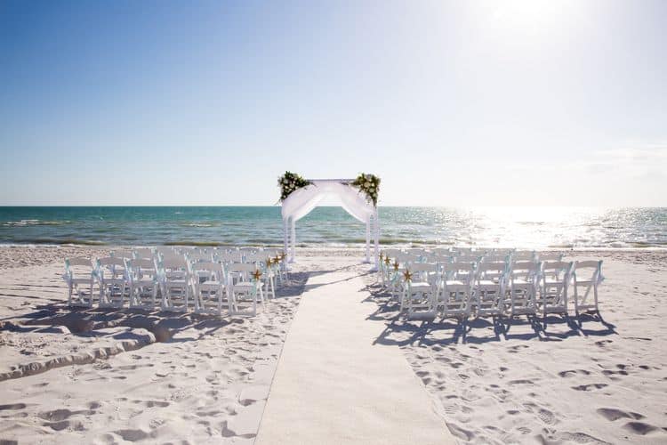 destination beach wedding in florida