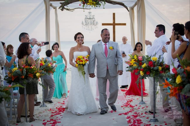 Playa Del Carmen Beach Wedding