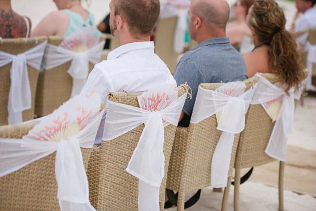 beach wedding chairs