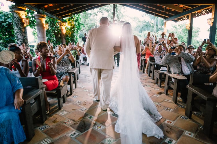 rainforest wedding