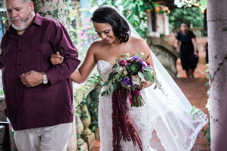 rainforest wedding