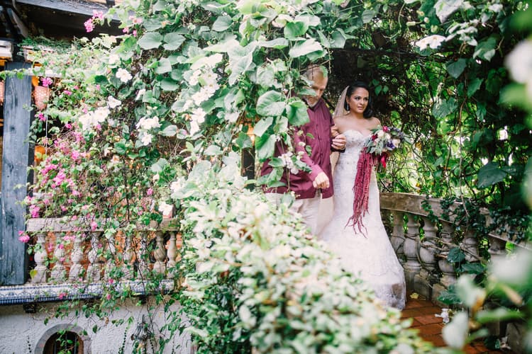 rainforest wedding