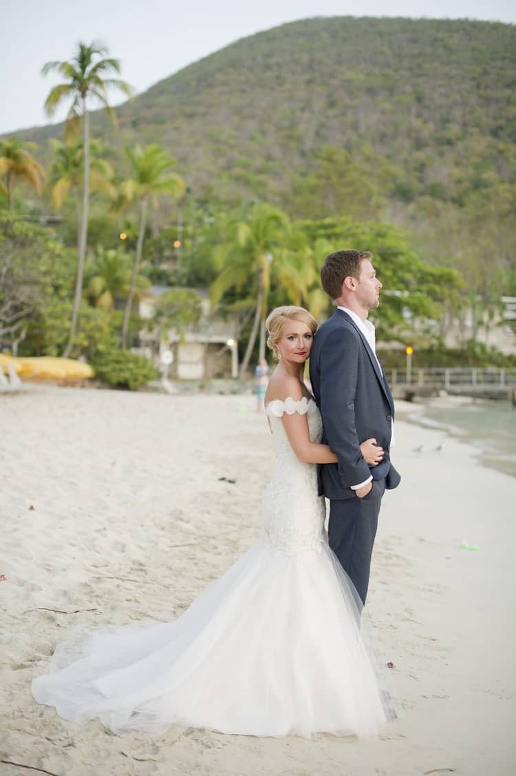 elegant destination wedding in St John