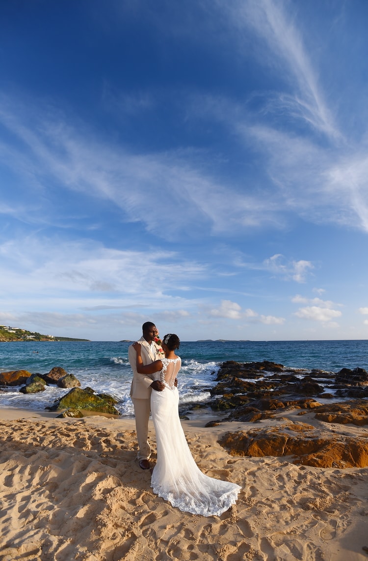 A Gorgeous Beachfront St Thomas Destination Wedding Destination