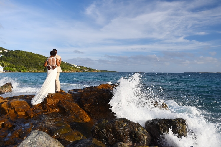 A Gorgeous Beachfront St Thomas Destination Wedding Destination