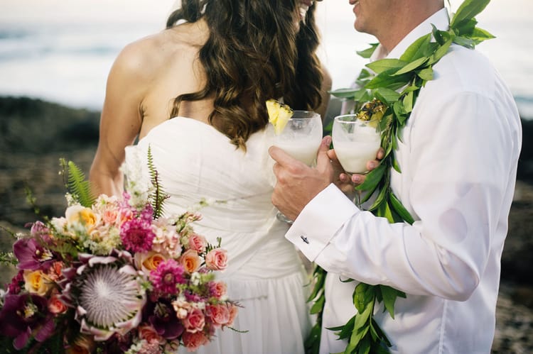 Tropical Beach Wedding