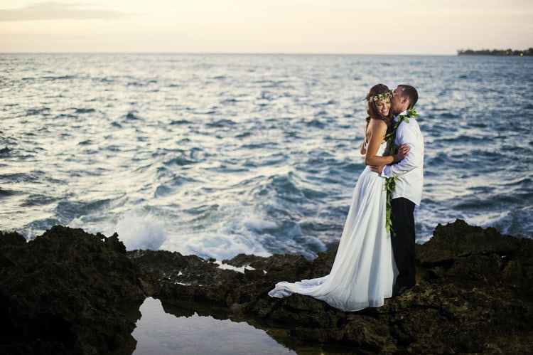 Tropical Beach Wedding