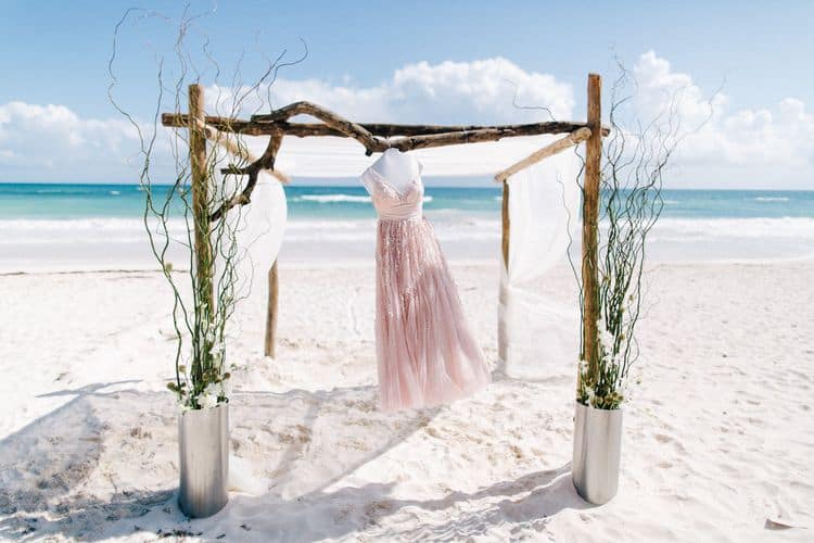 Destination wedding in Tulum