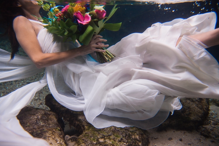 Underwater Wedding Photography 1