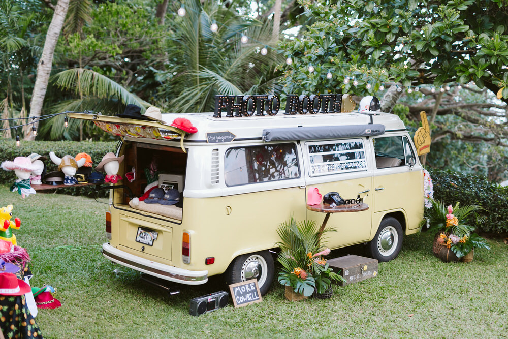 VW Bus Wedding Photo Booth