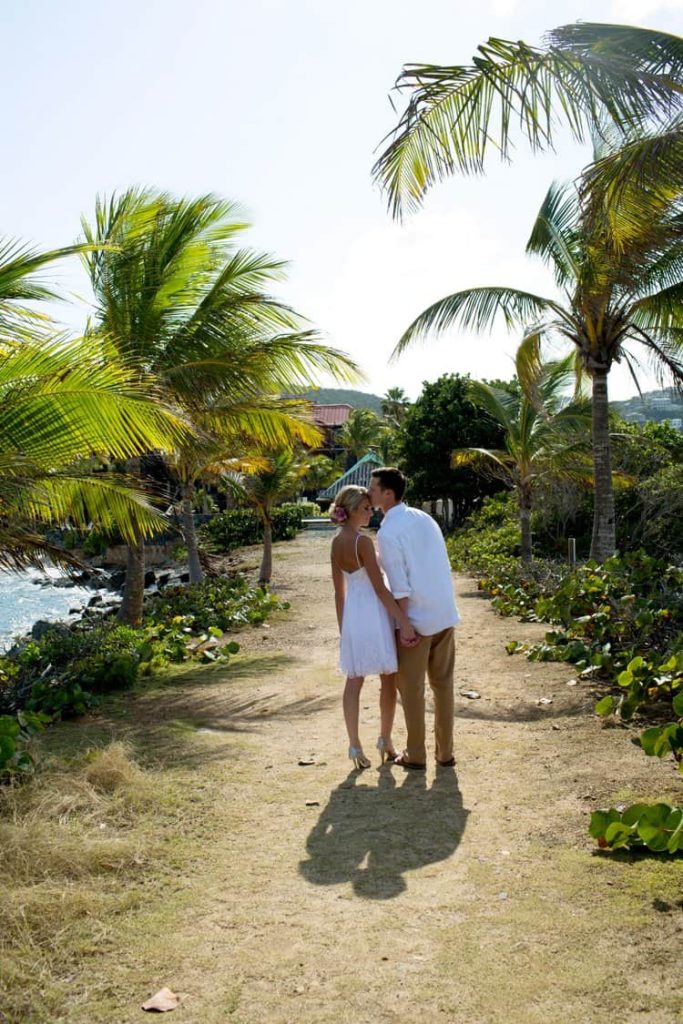 A Sweet and Simple Destination Wedding in the Virgin Islands
