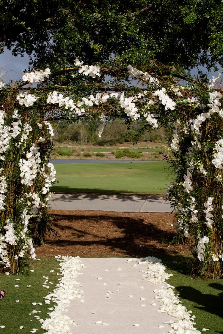 Wedding at Naples Ritz Carlton Golf Resort