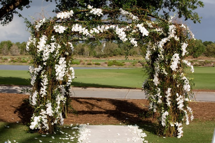 Wedding at Naples Ritz Carlton Golf Resort