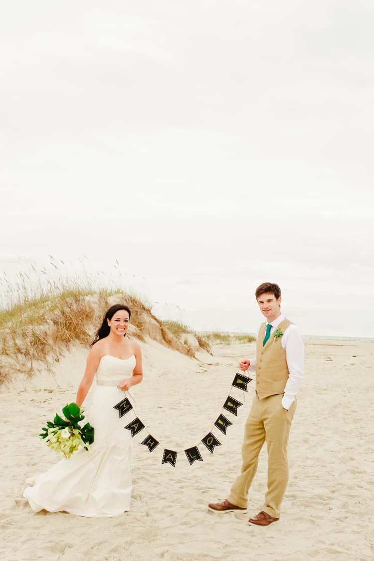 wedding on bald head island