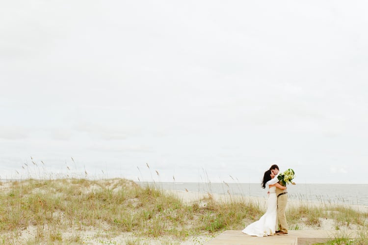 wedding on bald head island