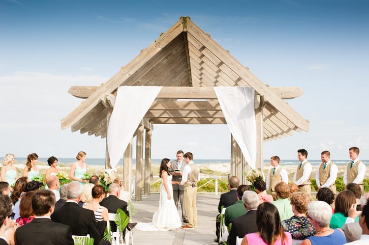 wedding on bald head island