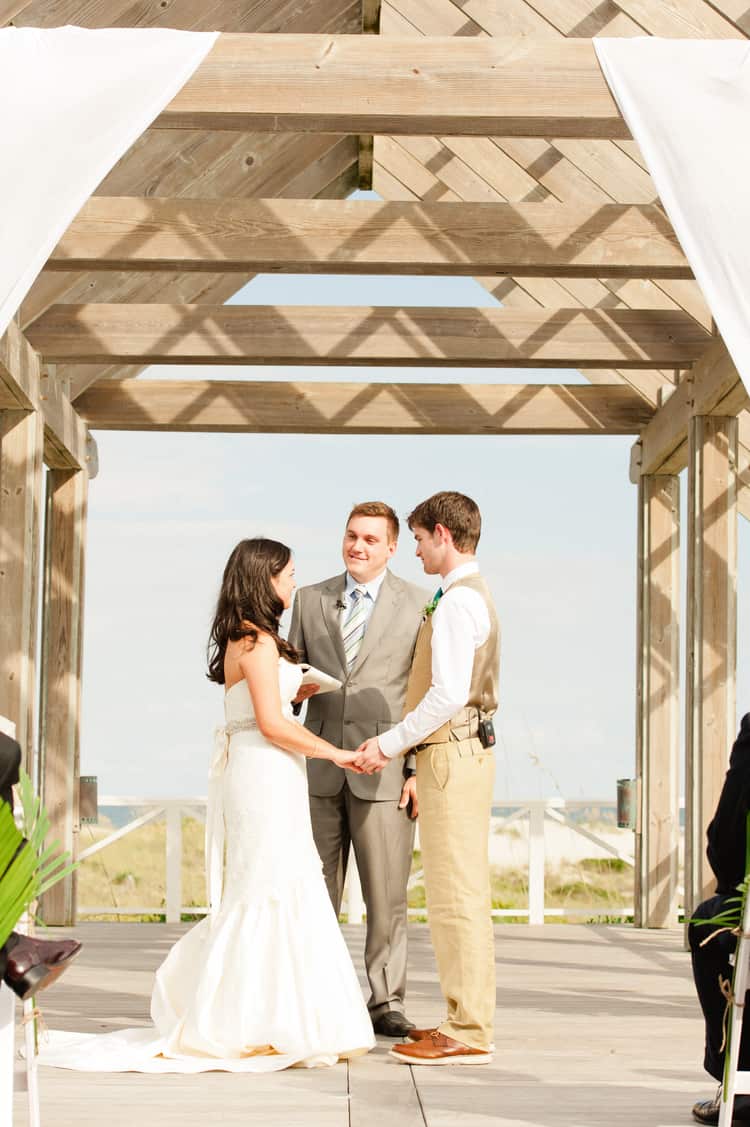 wedding on bald head island