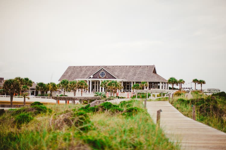 wedding on bald head island