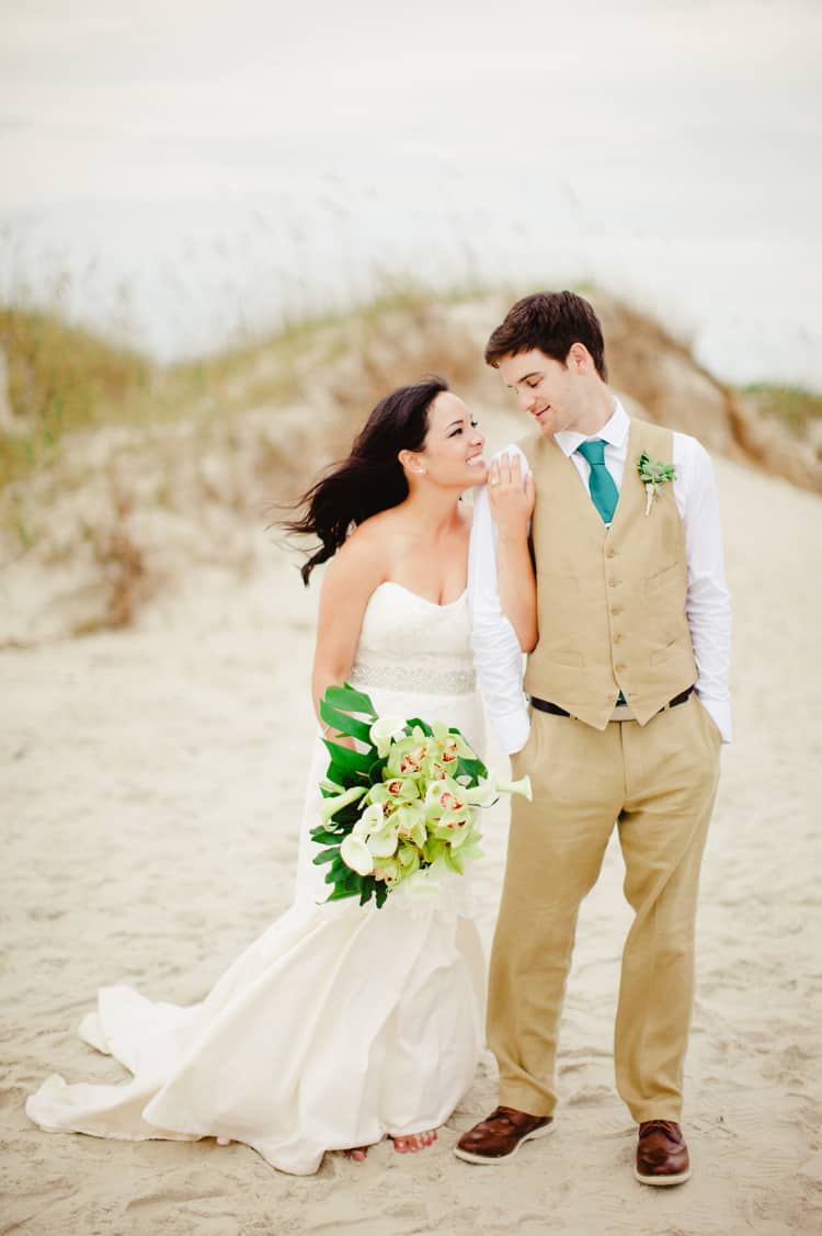 wedding on bald head island