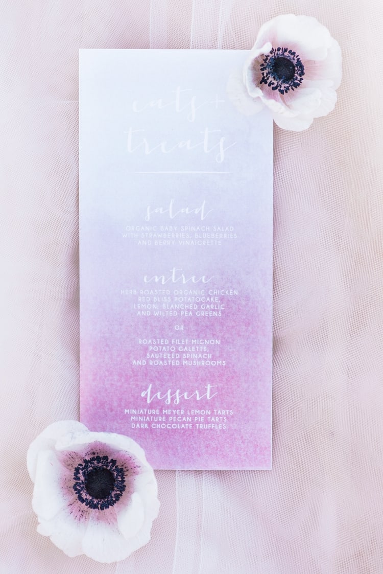 blush sunset wedding inspiration