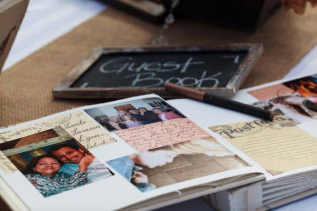 aruba wedding guest book