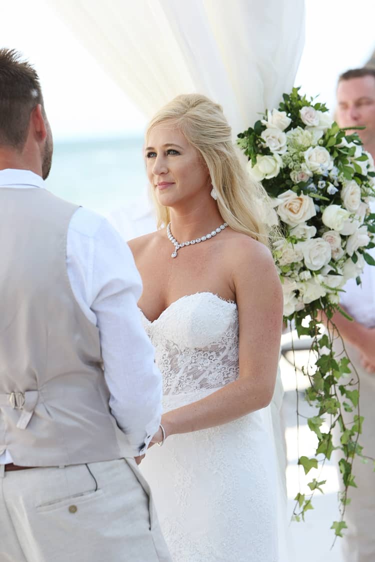 A Barefoot Beach Wedding  and Trash the Dress in Cancun 