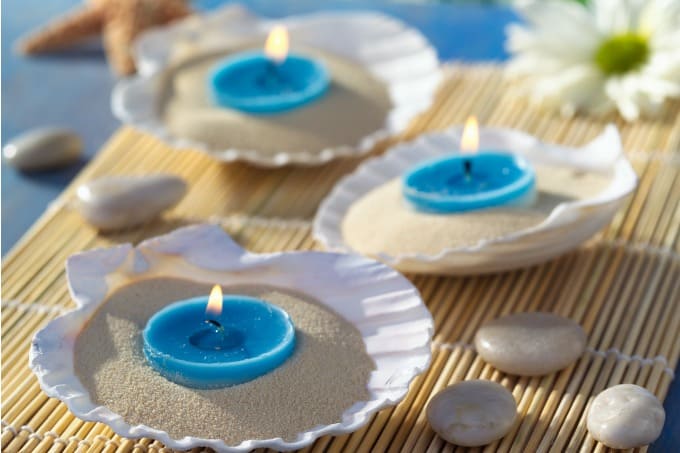 Beach Theme Wedding Centerpieces Destination Wedding Details