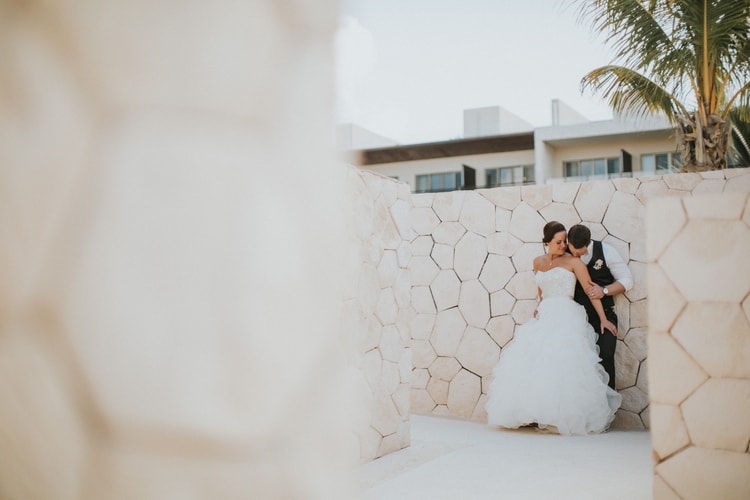 beach wedding at Royalton Riviera Cancun 160