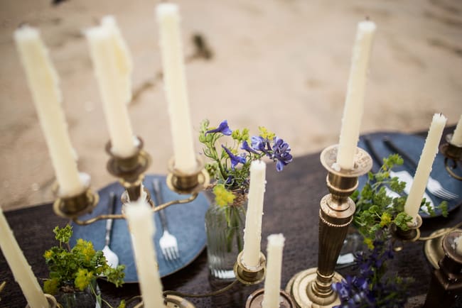 Beach Wedding Table Candelabras