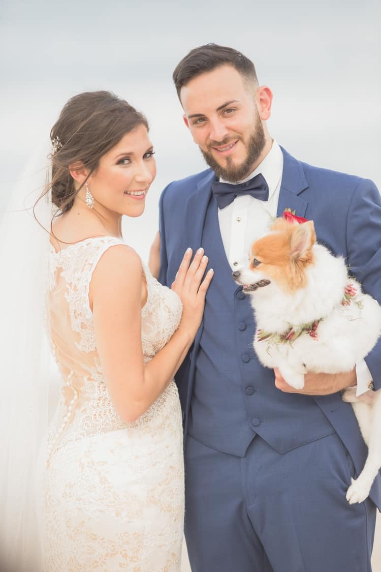 Beauty and the Beast themed wedding on the Beach