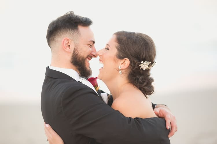 Beauty and the Beast themed wedding on the Beach