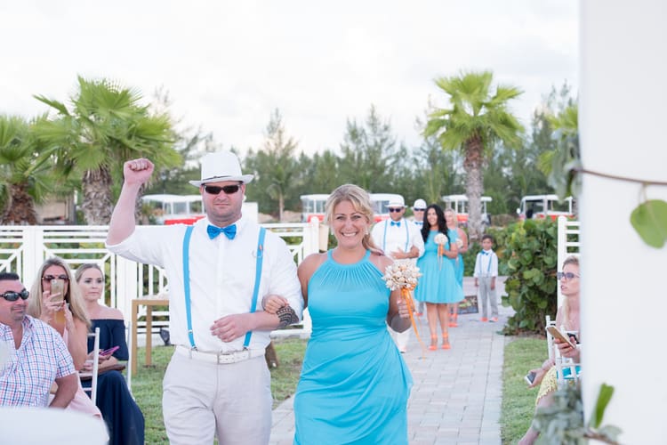 Beach Wedding in The Bahamas