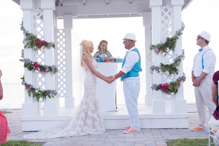 Beach Wedding in The Bahamas