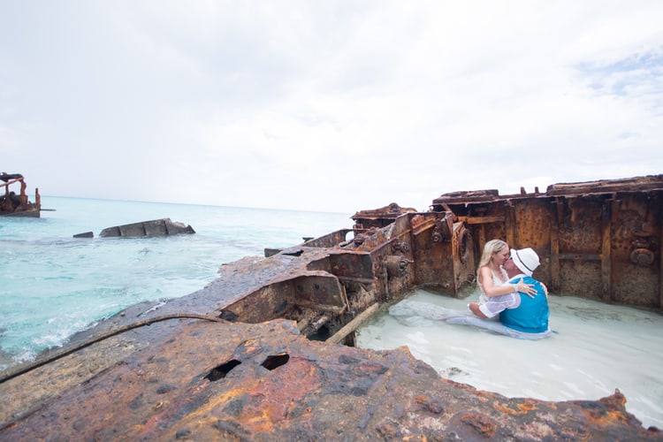 Beach Wedding in The Bahamas