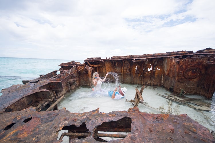 Beach Wedding in The Bahamas