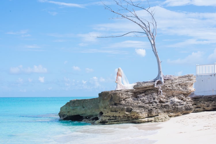 Beach Wedding in The Bahamas