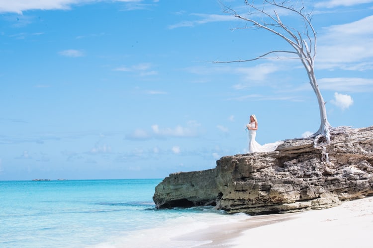 Beach Wedding in The Bahamas