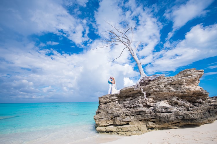 Beach Wedding in The Bahamas