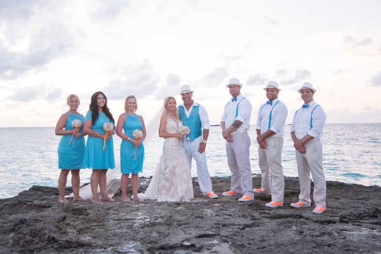 Beach Wedding in The Bahamas