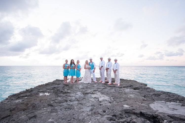 Beach Wedding in The Bahamas