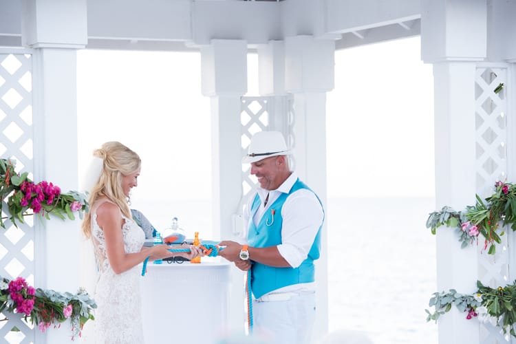 Beach Wedding in The Bahamas