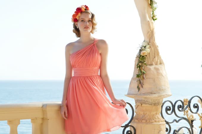 Gorgeous Bridesmaid Destination Wedding Dresses In Tropical Colors