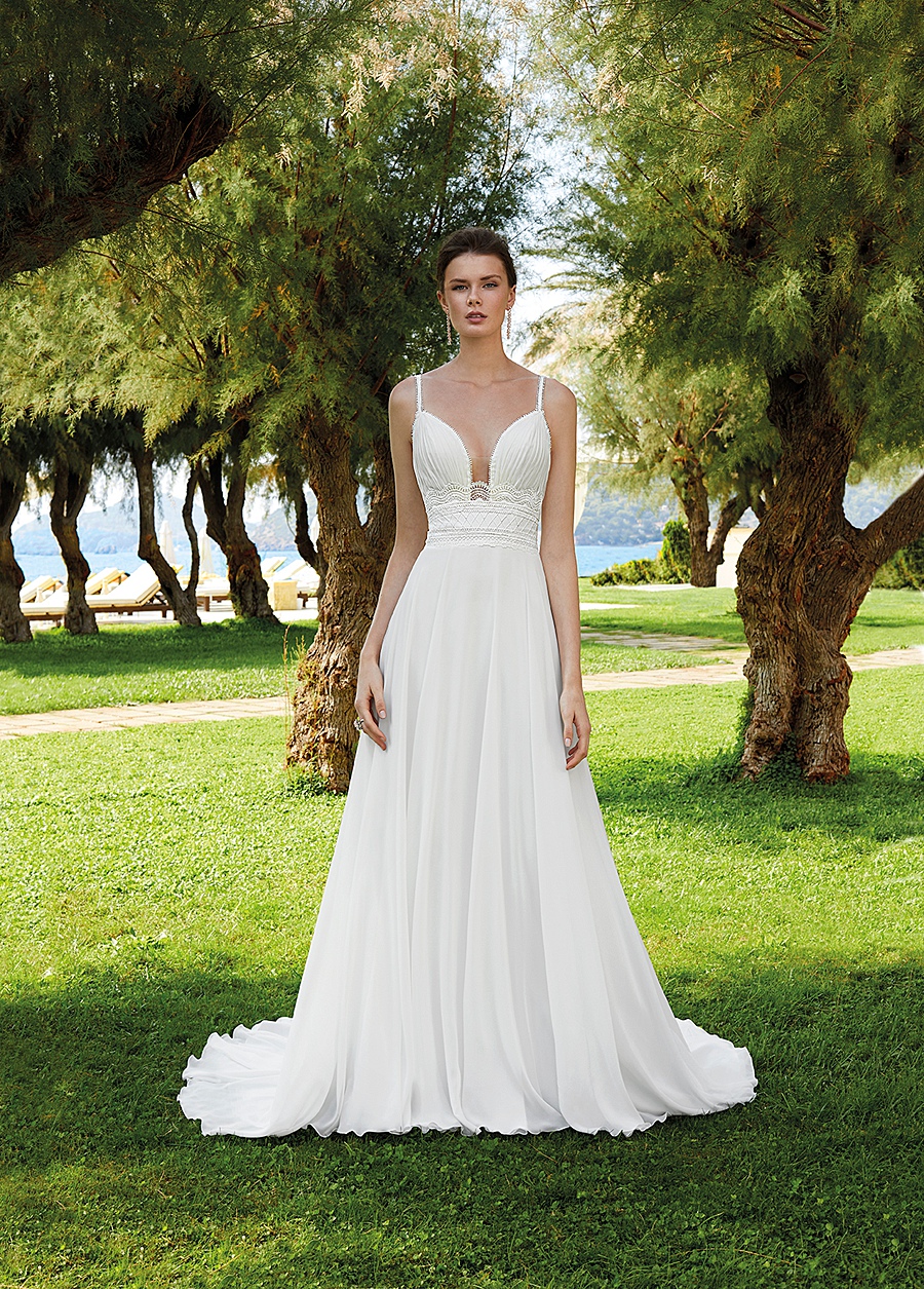 simple destination wedding dress