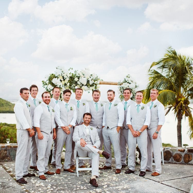 Island wedding clearance attire for groom