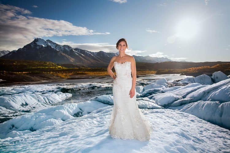 destination wedding in Alaska