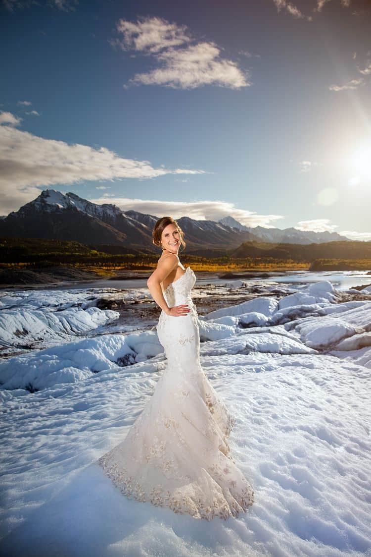destination wedding in Alaska