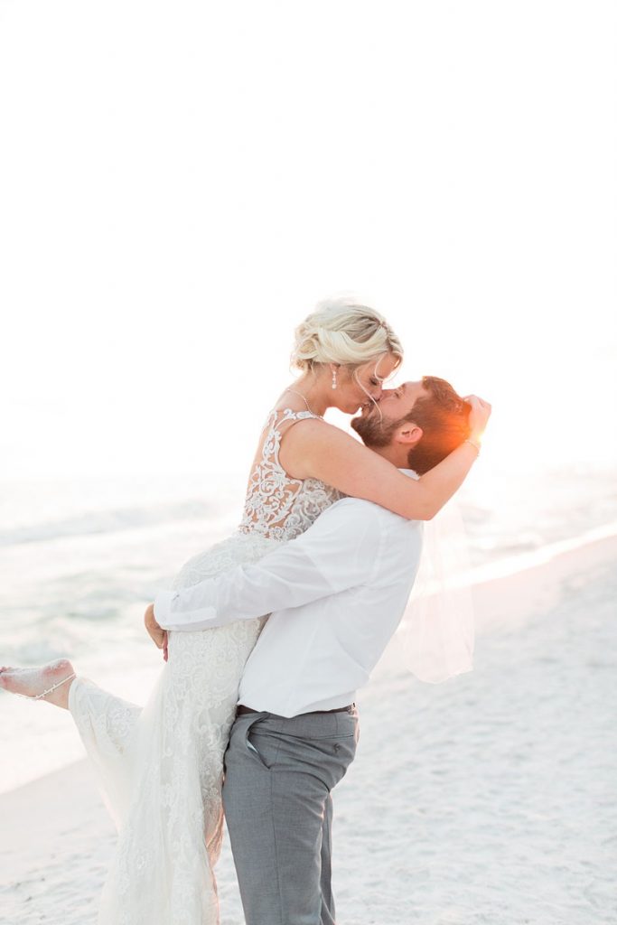 Intimate Destination Wedding In Miramar Beach With DIY Details ...