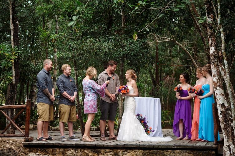 destination wedding in tulum cenote 27