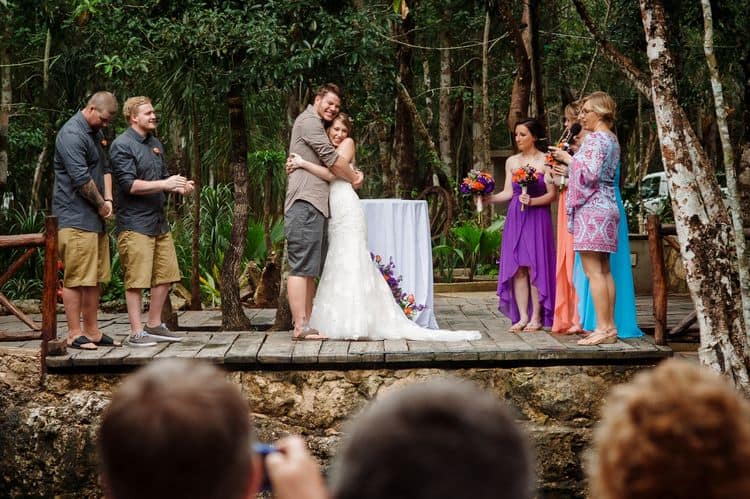 destination wedding in tulum cenote 35